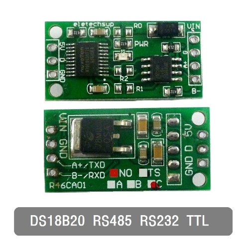 S385 디지털 온도 센서 DS18B20 Modbus RTU RS485 RS232 TTL USB UART